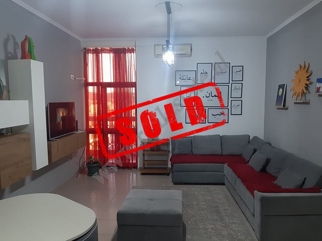 One bedroom apartment for sale close to Skenderbej Square in Tirana.

It is situated on the 8-th f
